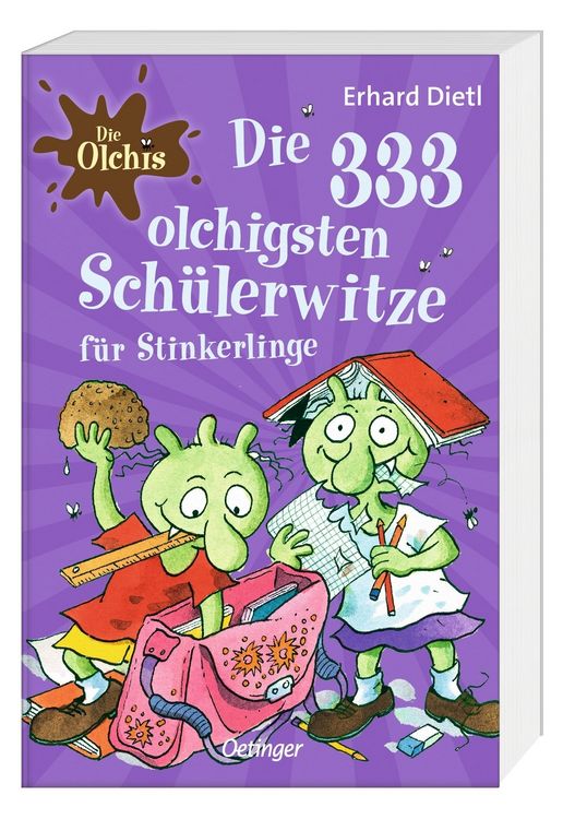 Produktbild: Die Olchis. Die 333 olchigsten Sch&uuml;lerwitze f&uuml;r Stinkerlinge