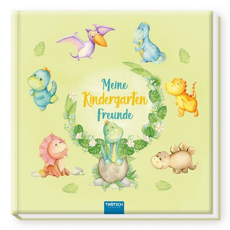Produktbild: Tr&ouml;tsch Eintragalbum Meine Kindergartenfreunde Dinosaurier