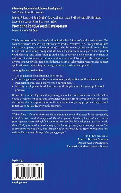 Produktbild: Promoting Positive Youth Development
