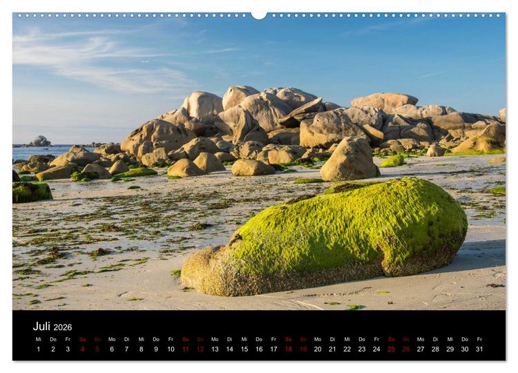Produktbild: Sehnsucht Bretagne (hochwertiger Premium Wandkalender 2026 DIN A2 quer), Kunstdruck in Hochglanz