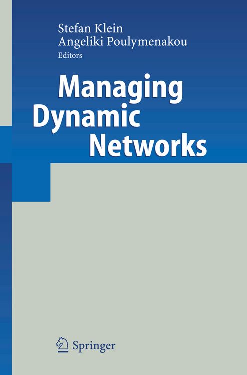 Produktbild: Managing Dynamic Networks