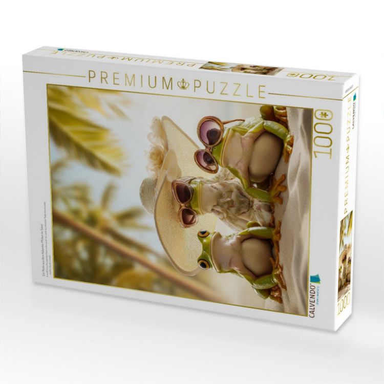 Produktbild: CALVENDO Puzzle Ein Motiv aus dem Kalender Pfoten im Sand | 1000 Teile Lege-Gr&ouml;&szlig;e 64x48cm Foto-Puzzle f&uuml;r gl&uuml;ckliche Stunden