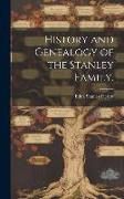 Produktbild: History and Genealogy of the Stanley Family.