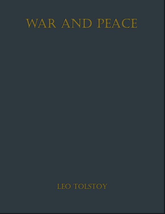 Produktbild: War and Peace