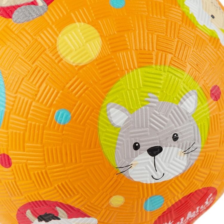 Produktbild: Sigikid 43522 - Ball Konfetti Farm, orange, Naturkautschukball, 12 cm