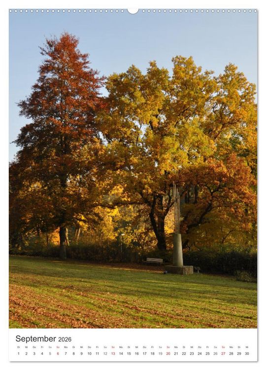 Produktbild: Faszination der Farben im Naturpark Lappwald (Wandkalender 2026 DIN A2 hoch), CALVENDO Monatskalender