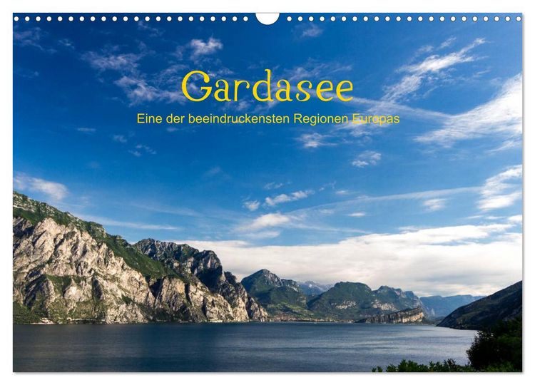 Produktbild: Gardasee / CH-Version (Wandkalender 2026 DIN A3 quer), CALVENDO Monatskalender