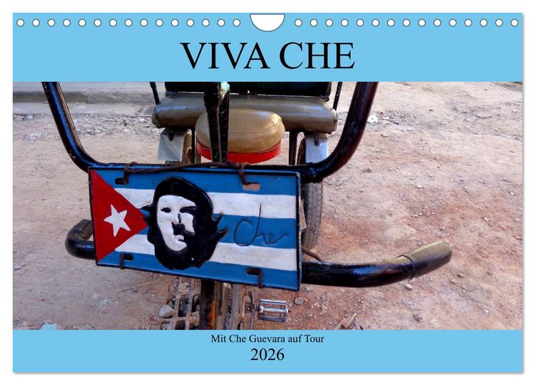 Produktbild: VIVA CHE - Mit Che Guevara auf Tour (Wandkalender 2026 DIN A4 quer), CALVENDO Monatskalender