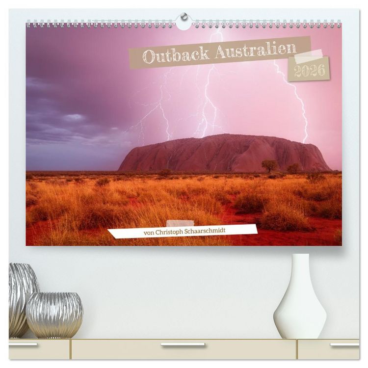 Produktbild: Outback Australien (hochwertiger Premium Wandkalender 2026 DIN A2 quer), Kunstdruck in Hochglanz