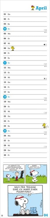 Produktbild: Peanuts Superlangplaner 2027