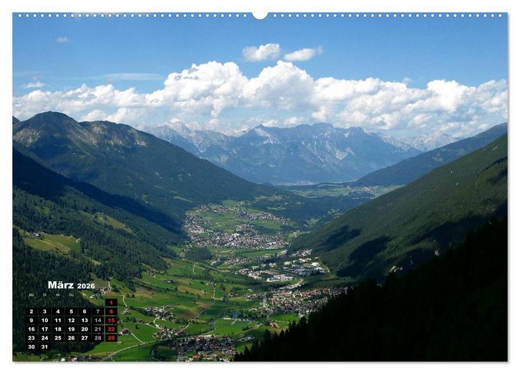 Produktbild: Unterwegs in Tirol (Wandkalender 2026 DIN A2 quer), CALVENDO Monatskalender