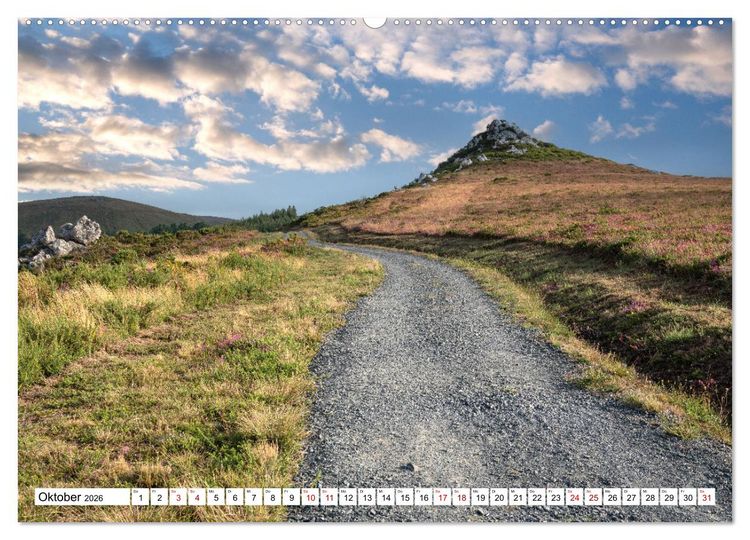 Produktbild: Unterwegs - Camino Primitivo. Zu Fu&szlig; auf der &auml;ltesten Route des Jakobsweges (Wandkalender 2026 DIN A2 quer), CALVENDO Monatskalender