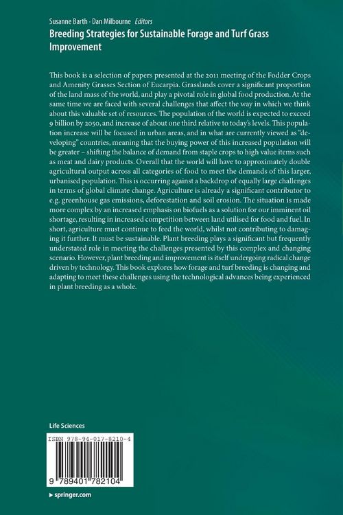 Produktbild: Breeding strategies for sustainable forage and turf grass improvement