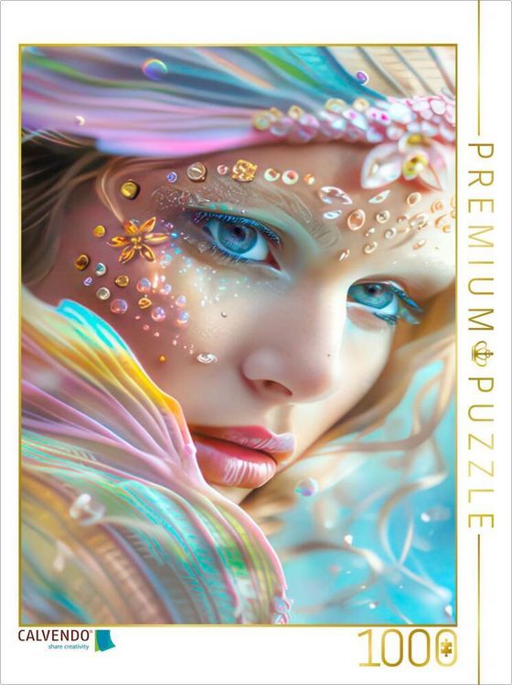 Produktbild: CALVENDO Puzzle M&auml;rchenhafte Meerjungfrauen | 1000 Teile Lege-Gr&ouml;&szlig;e 64x48cm Foto-Puzzle f&uuml;r gl&uuml;ckliche Stunden