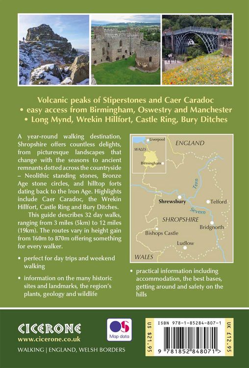 Produktbild: Hillwalking in Shropshire