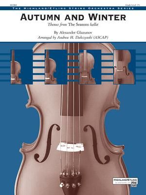 Produktbild: Glazunov, A: Autumn and Winter