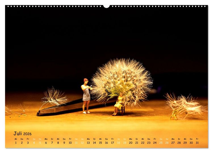 Produktbild: Hair-liche Zeiten (hochwertiger Premium Wandkalender 2026 DIN A2 quer), Kunstdruck in Hochglanz