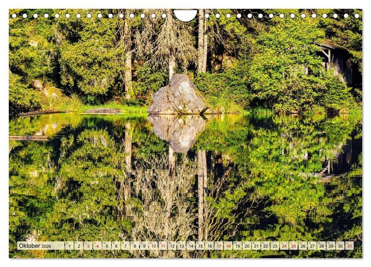 Produktbild: Karseen im Nordschwarzwald (Wandkalender 2026 DIN A4 quer), CALVENDO Monatskalender