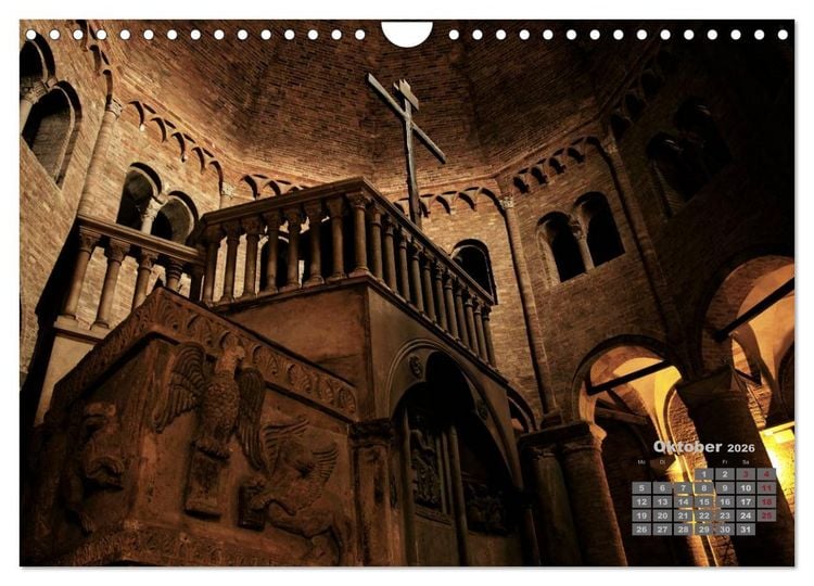 Produktbild: GOTTES H&Auml;USER (Wandkalender 2026 DIN A4 quer), CALVENDO Monatskalender