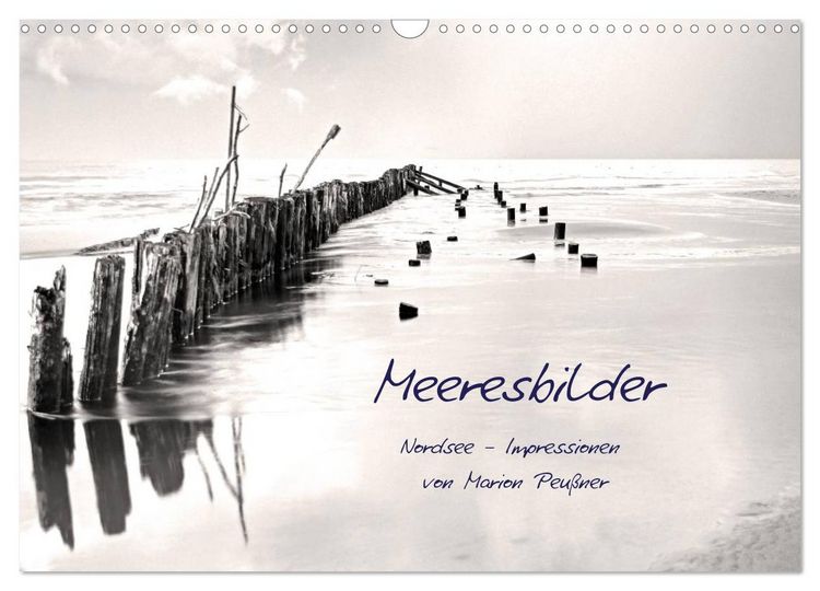 Produktbild: Meeresbilder - Nordsee-Impressionen (Wandkalender 2026 DIN A3 quer), CALVENDO Monatskalender