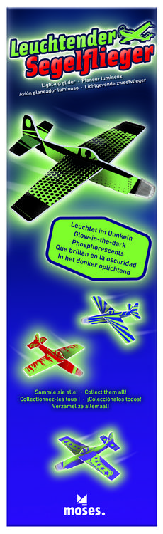 Produktbild: Leuchtender Segelflieger Glow in the Dark