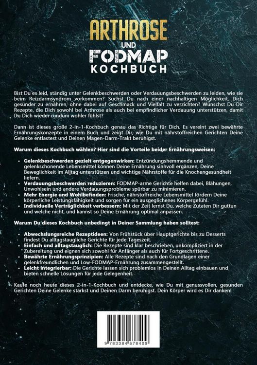 Produktbild: Arthrose und Fodmap Kochbuch