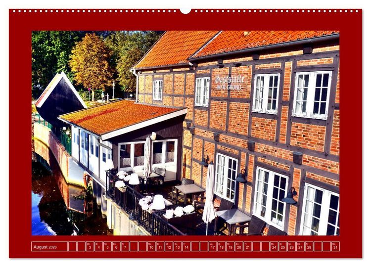 Produktbild: 625 Jahre Otterndorf - Gr&uuml;ne Stadt am Meer (Wandkalender 2026 DIN A2 quer), CALVENDO Monatskalender