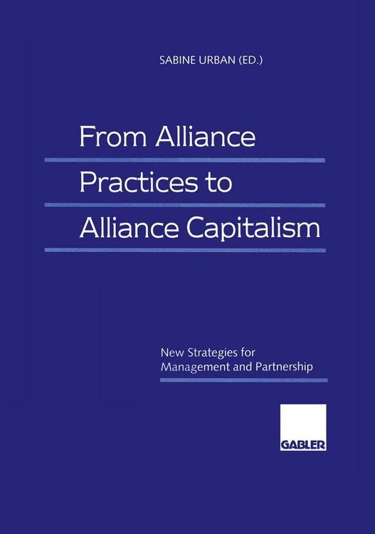 Produktbild: From Alliance Practices to Alliance Capitalism