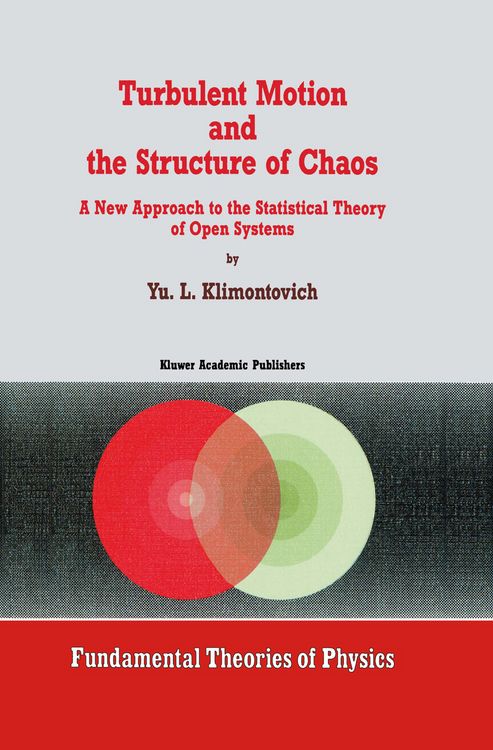 Produktbild: Turbulent Motion and the Structure of Chaos