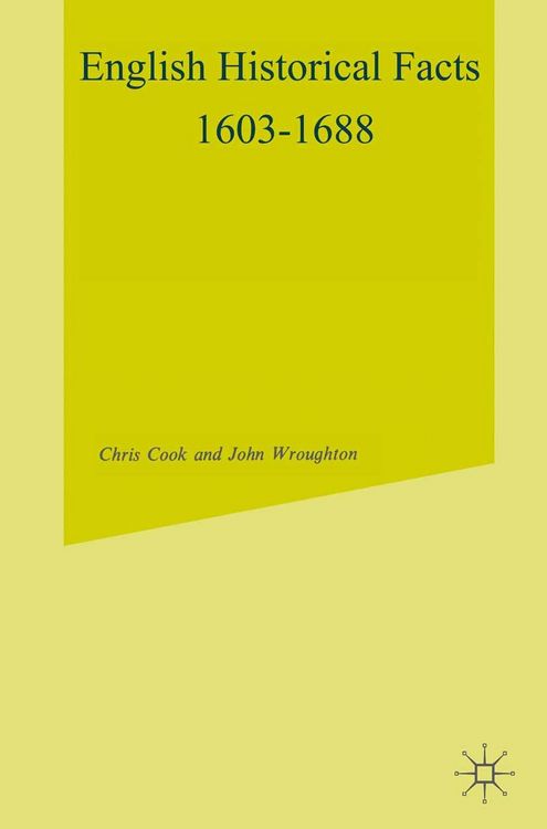 Produktbild: English Historical Facts, 1603-1688
