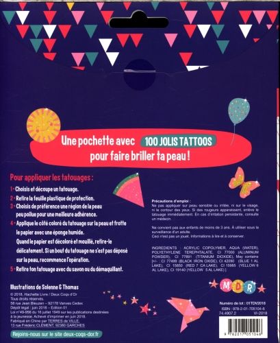 Produktbild: 100 jolis tattoos