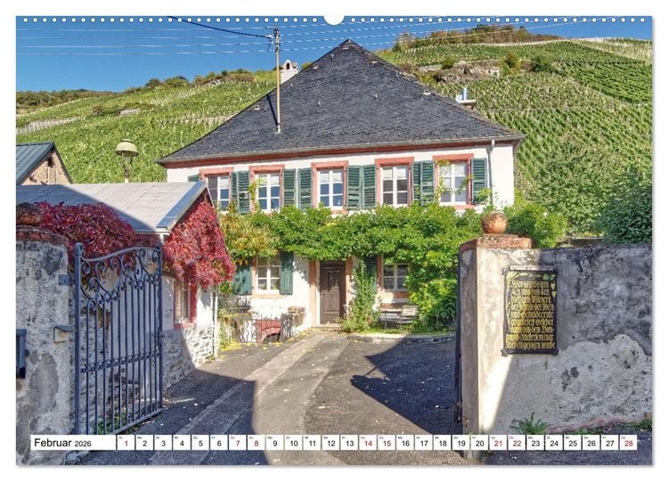 Produktbild: Romantisches Moselland (Wandkalender 2026 DIN A2 quer), CALVENDO Monatskalender