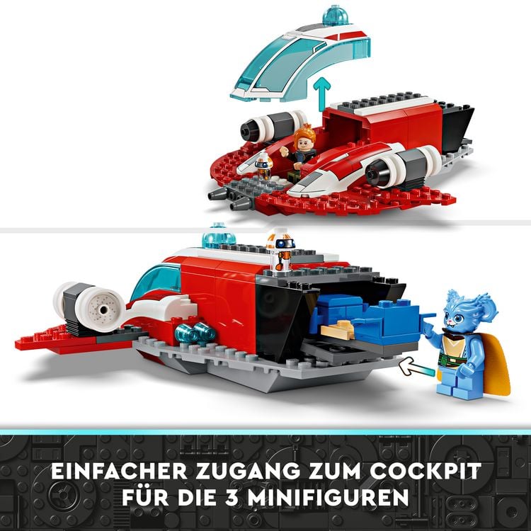 Produktbild: LEGO Star Wars: Young Jedi Adventures 75384 Der Crimson Firehawk Set