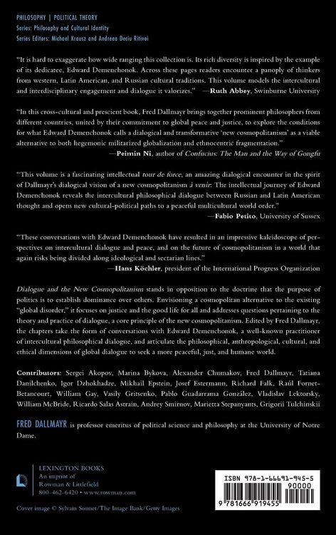 Produktbild: Dialogue and the New Cosmopolitanism