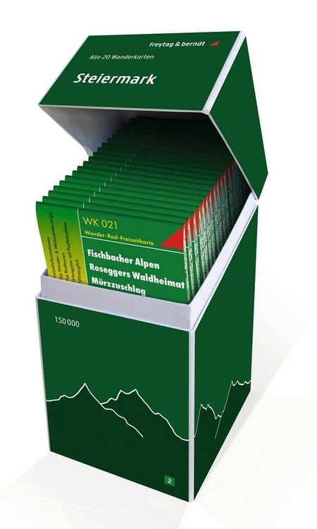 Produktbild: Steiermark, Wanderkarten Set 1:50.000