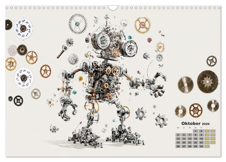 Produktbild: Der Uhrmacher des Unwahrscheinlichen (Wandkalender 2026 DIN A3 quer), CALVENDO Monatskalender
