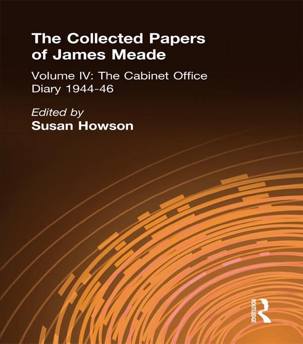 Produktbild: Collected Papers James Meade V4