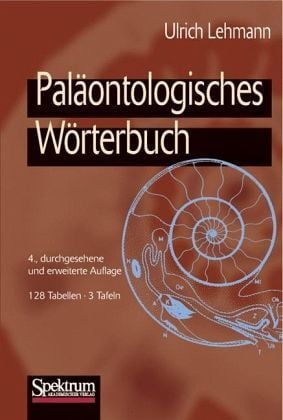 Produktbild: Pal&auml;ontologisches W&ouml;rterbuch