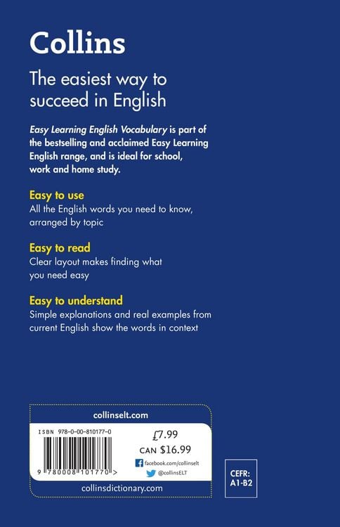 Produktbild: Easy Learning English Vocabulary
