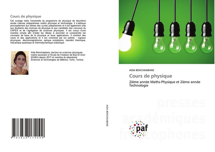 Produktbild: Cours de physique