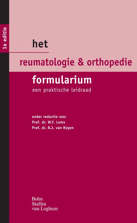 Produktbild: Het reumatologie & orthopedie formularium