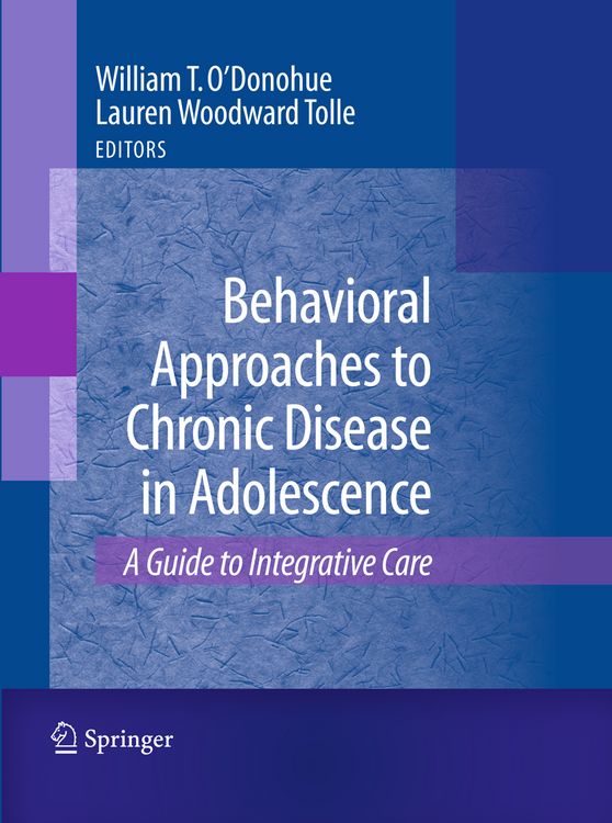 Produktbild: Behavioral Approaches to Chronic Disease in Adolescence