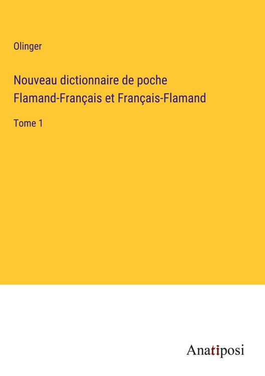 Produktbild: Nouveau dictionnaire de poche Flamand-Fran&ccedil;ais et Fran&ccedil;ais-Flamand