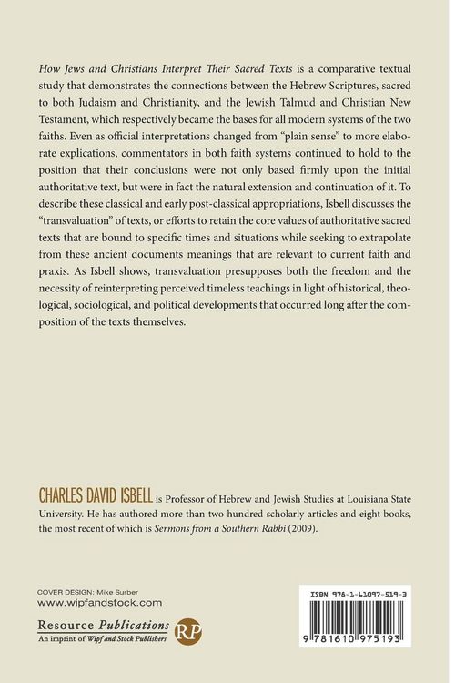 Produktbild: How Jews and Christians Interpret Their Sacred Texts