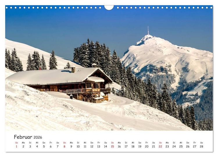 Produktbild: Kitzb&uuml;hel. Die Stadt im Herz der Alpen (Wandkalender 2026 DIN A3 quer), CALVENDO Monatskalender