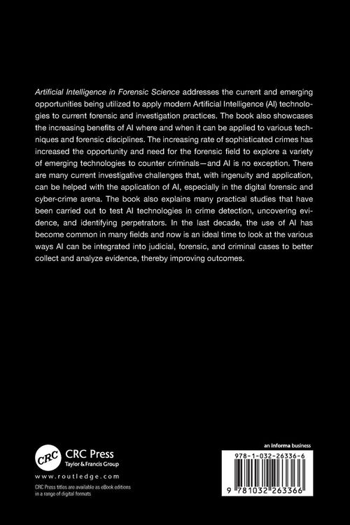 Produktbild: Artificial Intelligence in Forensic Science