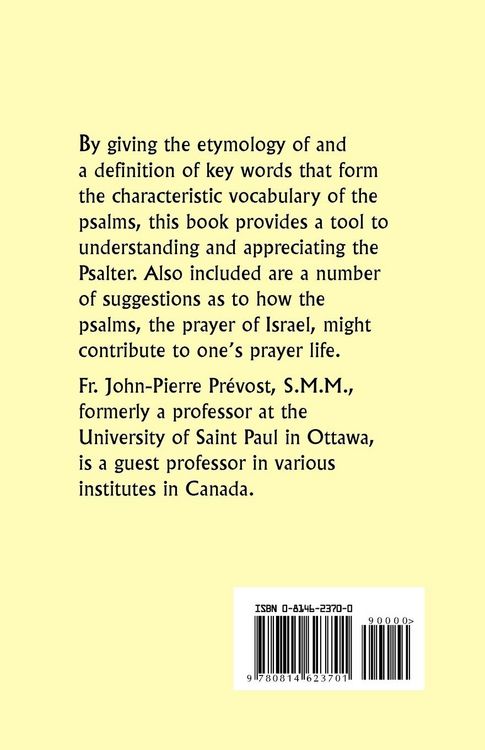 Produktbild: A Short Dictionary of the Psalms