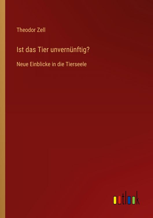 Produktbild: Ist das Tier unvern&uuml;nftig?