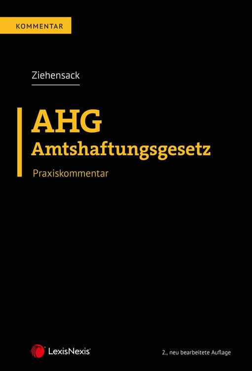 Bild vom Artikel AHG - Amtshaftungsgesetz vom Autor Helmut Ziehensack