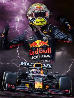 Produktbild: CALVENDO Puzzle Max Verstappen - Formel 1 Weltmeister des Jahres 2021 | 1000 Teile Lege-Gr&ouml;&szlig;e 64x48cm Foto-Puzzle f&uuml;r gl&uuml;ckliche Stunden